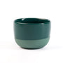 Cappuccino Cup – Half Glazed