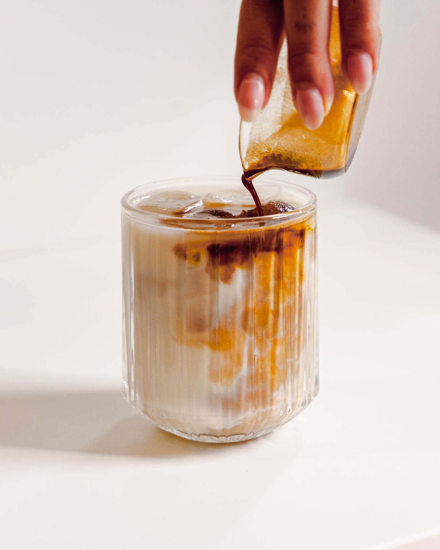 Eiskaffee Glas