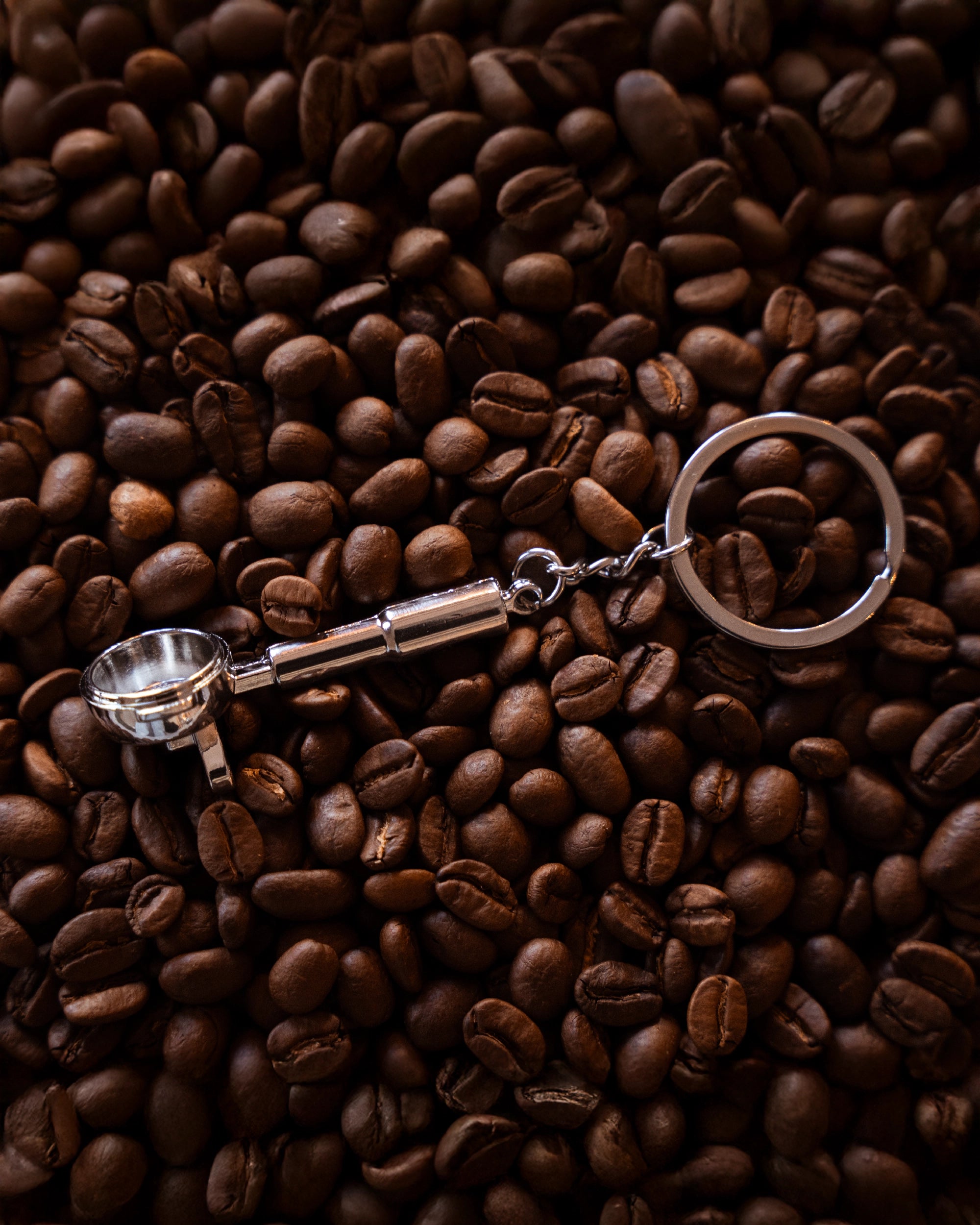 Siebträger Schlüsselanhänger